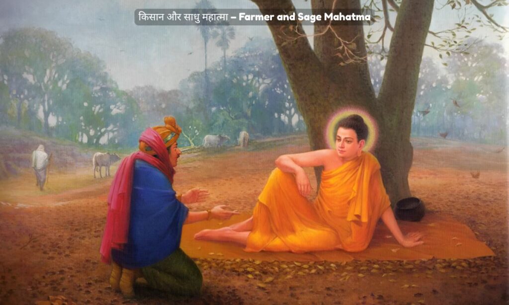 किसान और साधु महात्मा – Farmer and Sage Mahatma