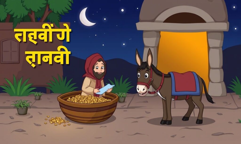 व्यापारी और गधे की कहानी – Story of The Merchant and the Donkey