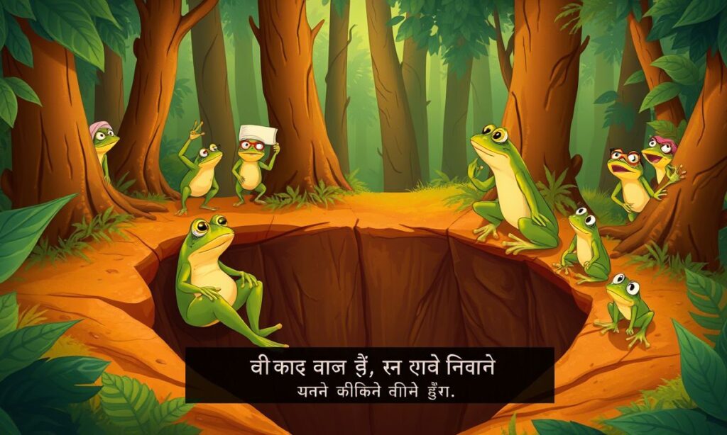 कभी हार न मानना बहरे मेंढक की कहानी