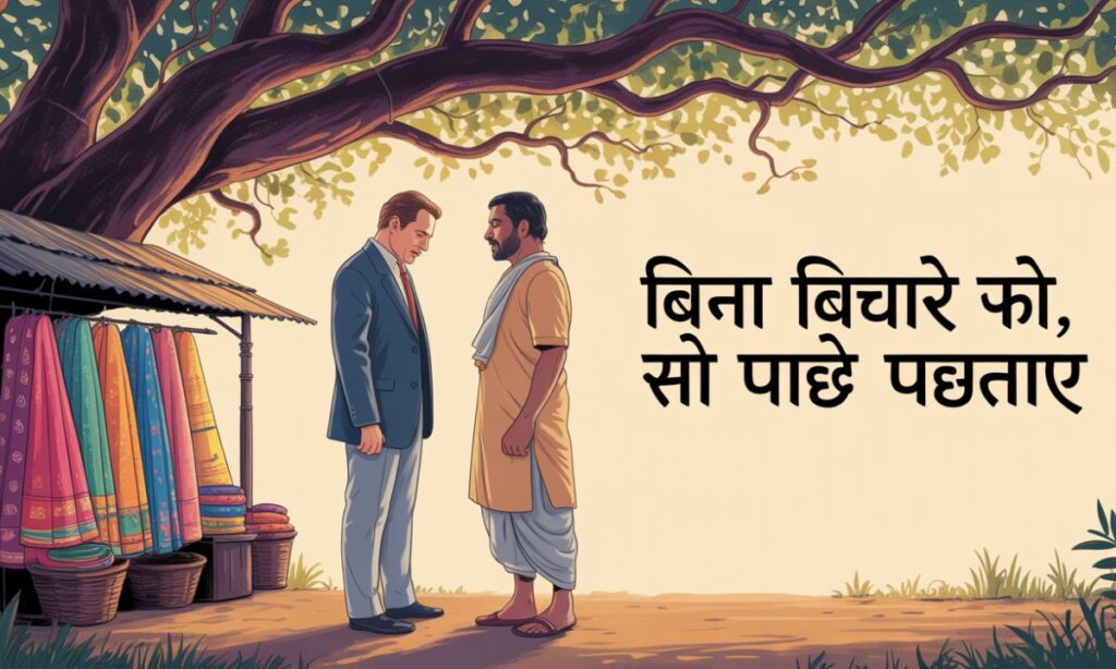 बिना बिचारे जो कहे, सो पाछे पछताए