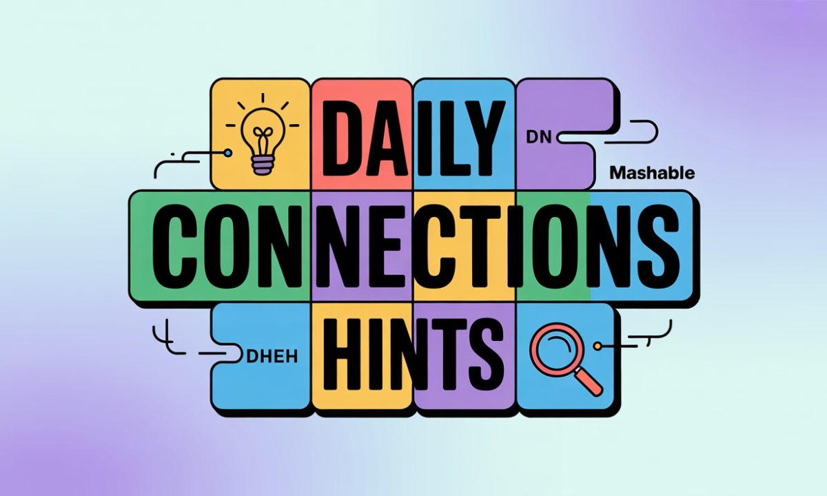 Mashable Connection Hint Today– Daily Hints & Answers