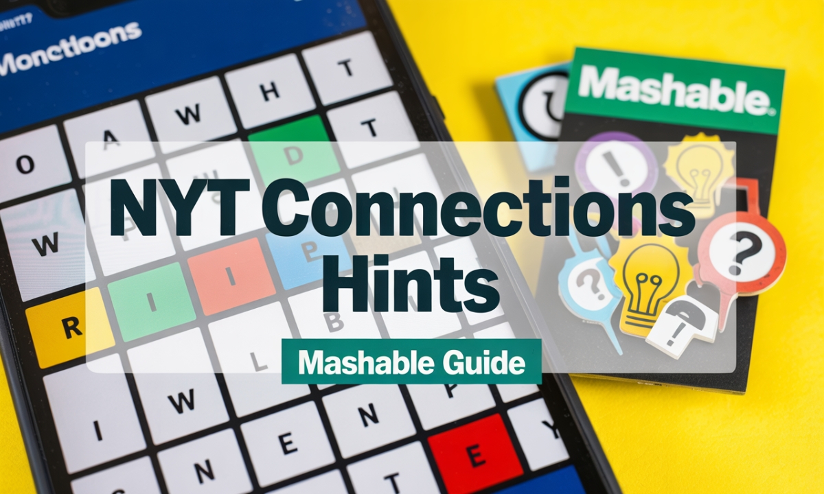NYT Connections’ Hints Mashable: A Detailed Guide to Solve NYT Connections Puzzles